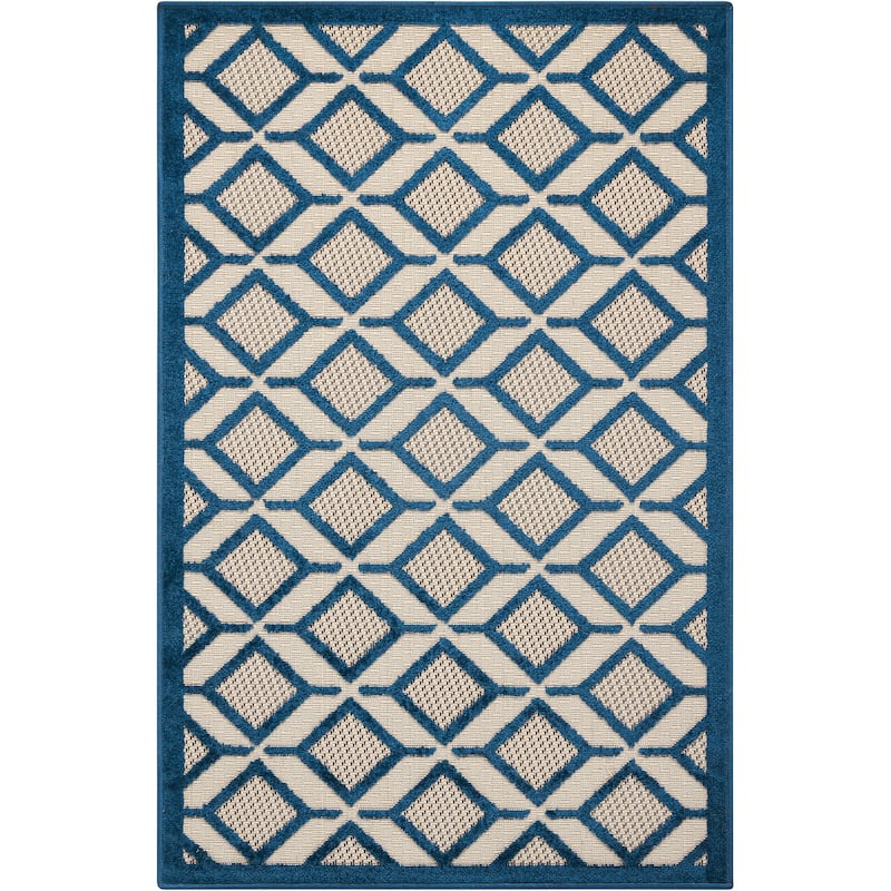 Nourison Aloha Geometric Indoor/Outdoor Area Rug