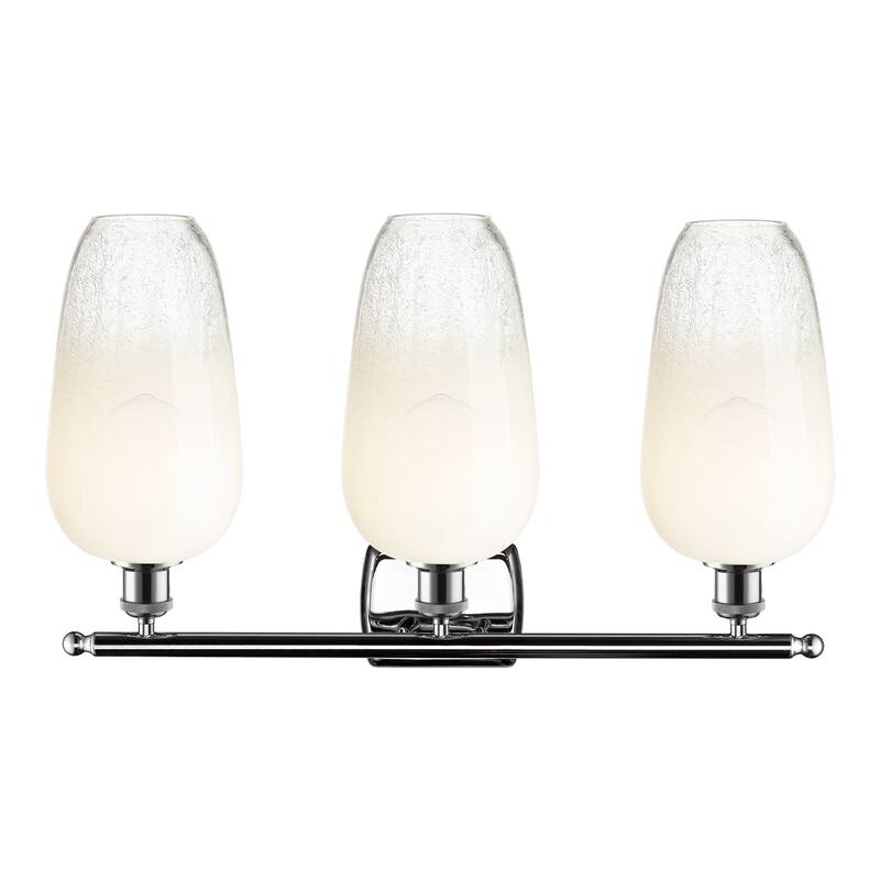 Innovations Lighting Endless Possibilities Ballston - Brookhaven Flute - 3 Light 27" Bath Vanity Light