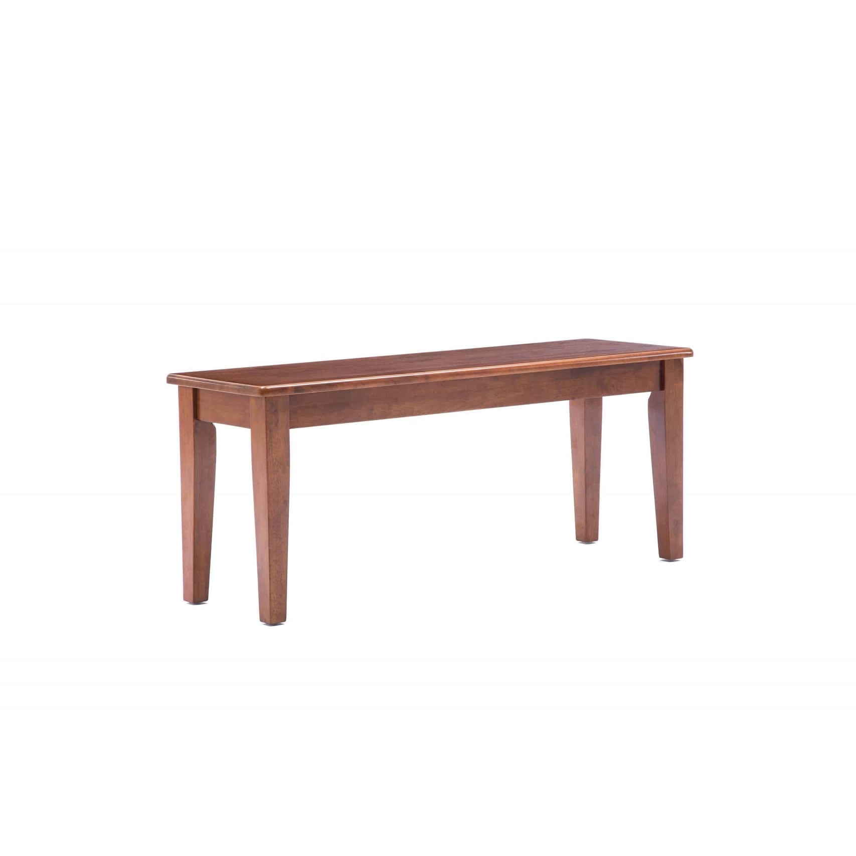 Unfinished wood dining 2025 bench