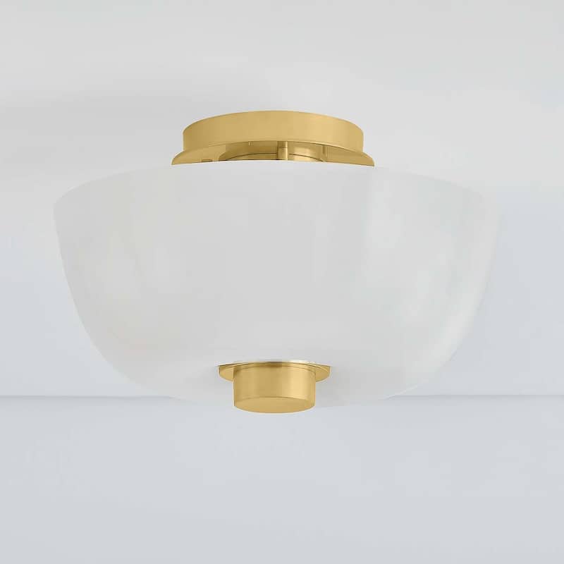 Hudson Valley Lighting 5215 Dove 15" Wide Semi-flush Bowl Ceiling