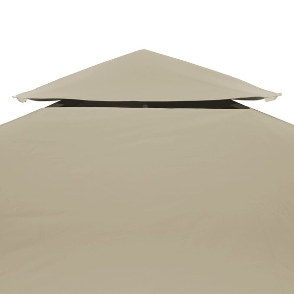 New Gazebo Cover Canopy Replacement 9.14 oz/yd² Beige 10'x10' 