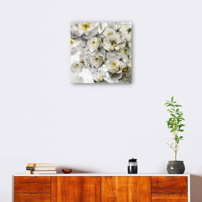 Greenhouse Blooms II By Studio Arts Canvas Art Print