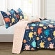 preview thumbnail 5 of 14, Lush Decor Hygge Elephant Quilt Set