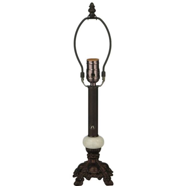 Meyda Tiffany 11689 Candlestick 10" Tall Lamp Base