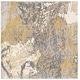 preview thumbnail 10 of 24, SAFAVIEH Madison Serbana Modern Abstract Rug 6'7" x 6'7" Square - Ivory/Grey