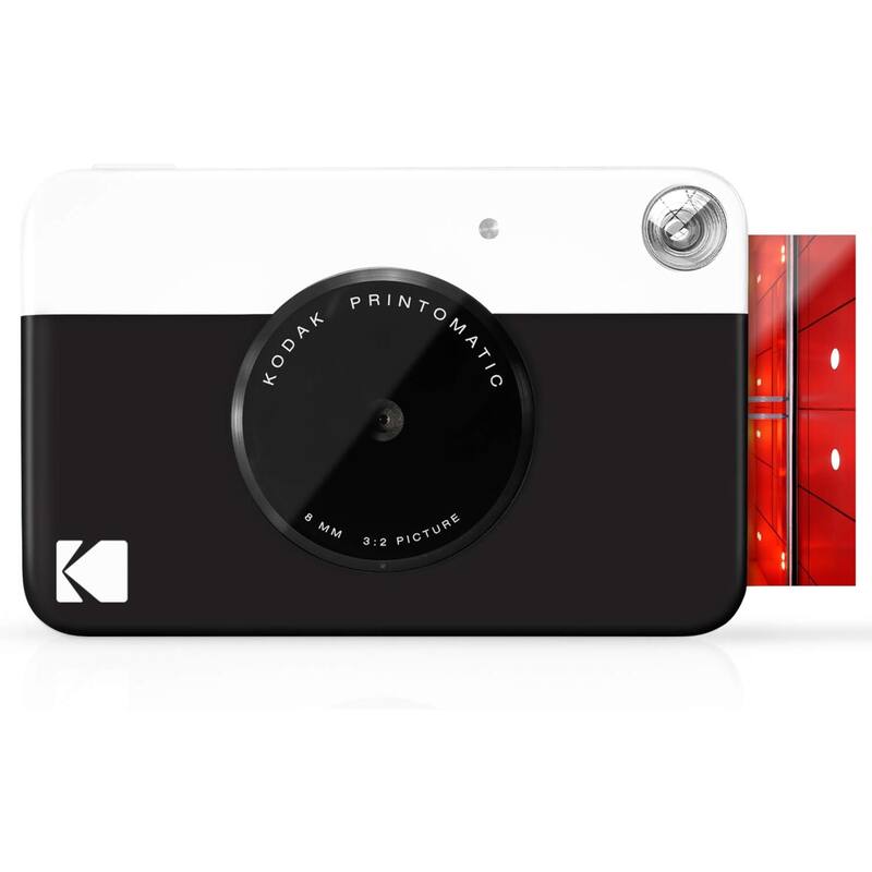 Kodak Printomatic Instant Print Camera, Photo Paper (20 Sheets) & Accesories Gift Bundle - N/A
