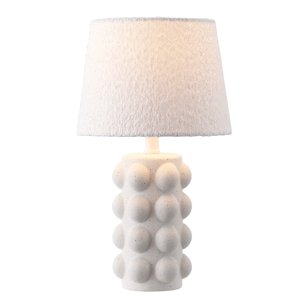 SAFAVIEH Lighting Milou, 18-inch, Ceramic Table Lamp - 10"W x 10"D x 18"H
