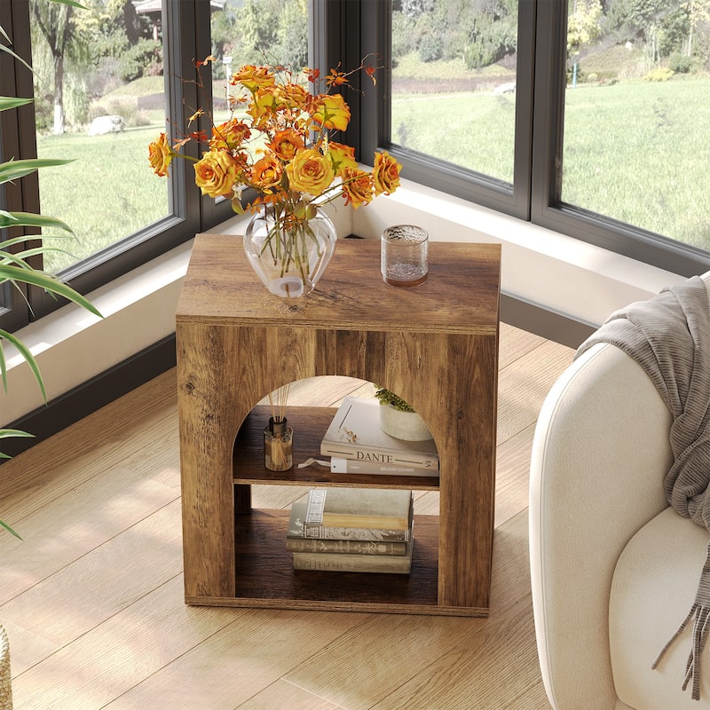 End Table with Storage