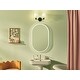 preview thumbnail 5 of 9, Kichler 55225 Gioe 2 Light 14" Wide Vanity Light with Opal Glass