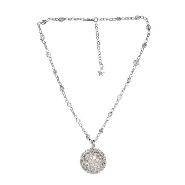 sterling silver sapphire necklace