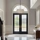 preview thumbnail 5 of 30, Tifany Modern Gold 4-Light Drum Chandelier Colored Glass Lights for Kitchen Island Bedroom