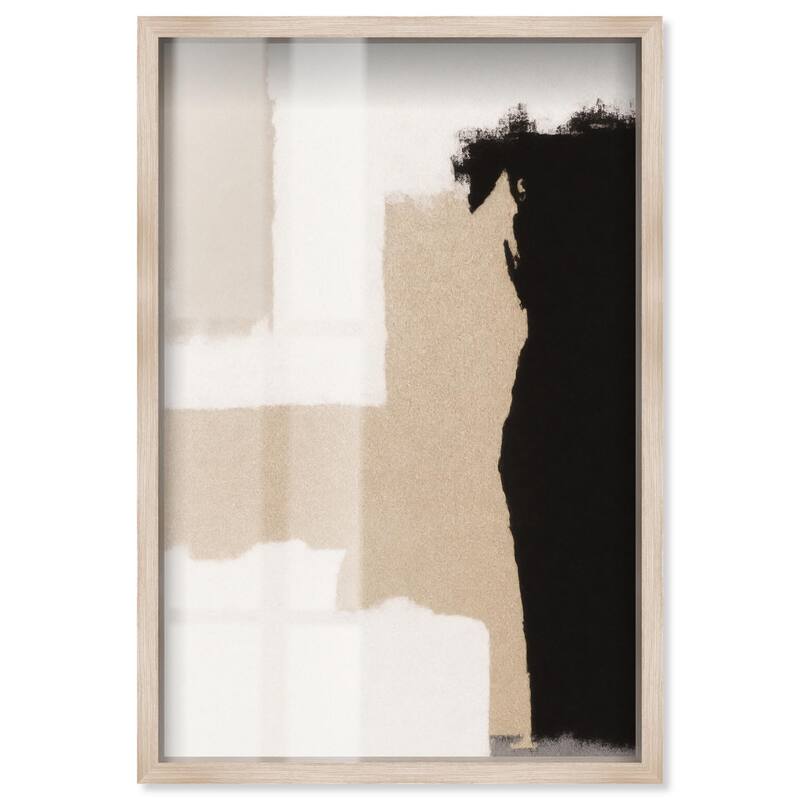 Earth and Ink III Shadowbox by Art Remedy - Natural - 20" x 30"