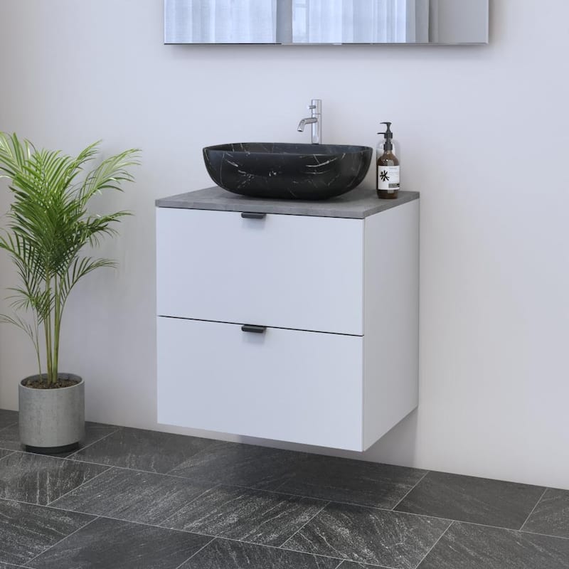 Ines 2S 60 Floating Bathroom Vanity (24" Width)