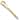Curata Brass-Plated Letter Opener with Magnifying Glass Handle - 7" x 2.75"