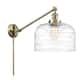 Option Antique Brass / Clear Deco Swirl