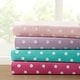 preview thumbnail 1 of 32, Intelligent Design Polka Dot Printed 100% Cotton Sheet Set