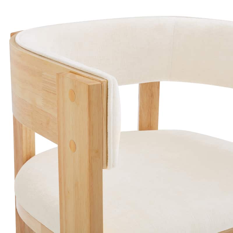 Upholstered Dining Chair Wooden Dining Chairs Set of 4 Modern Dining Room Chair for Kitchen Dining Room