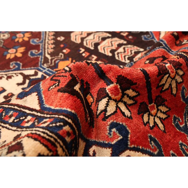ECARPETGALLERY Hand-knotted Konya Anatolian Red Wool Rug - 4'3 x 6'5