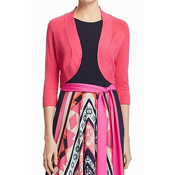 fuschia cardigan sweater