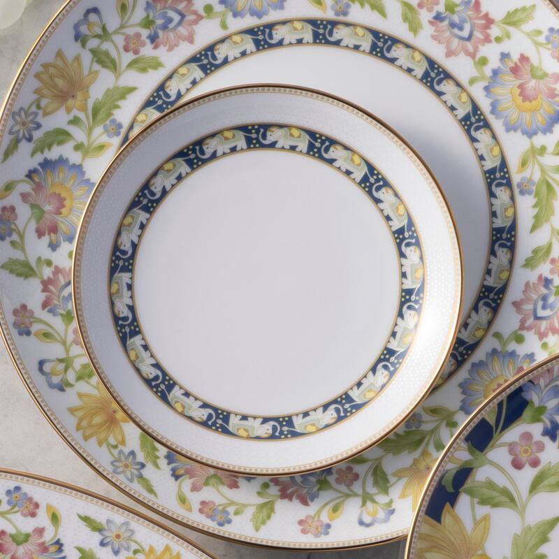 Tusker Garden Set Of 4 Bread & Butter/Appetizer Plates, 6.25"