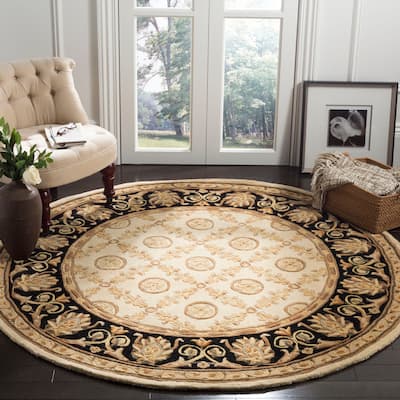 SAFAVIEH Handmade Naples Kuralay Traditional Oriental Wool Rug
