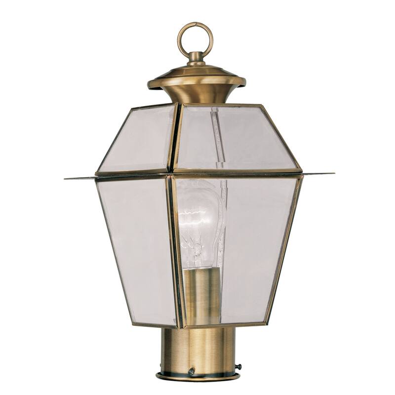 Livex Lighting Westover Post Light with 1 Light