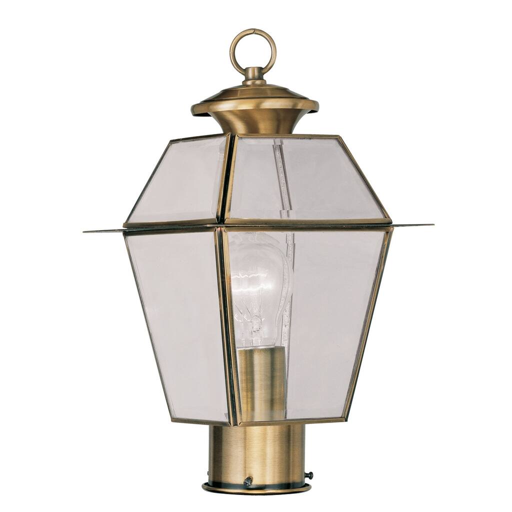 Livex Lighting Westover Post Light with 1 Light