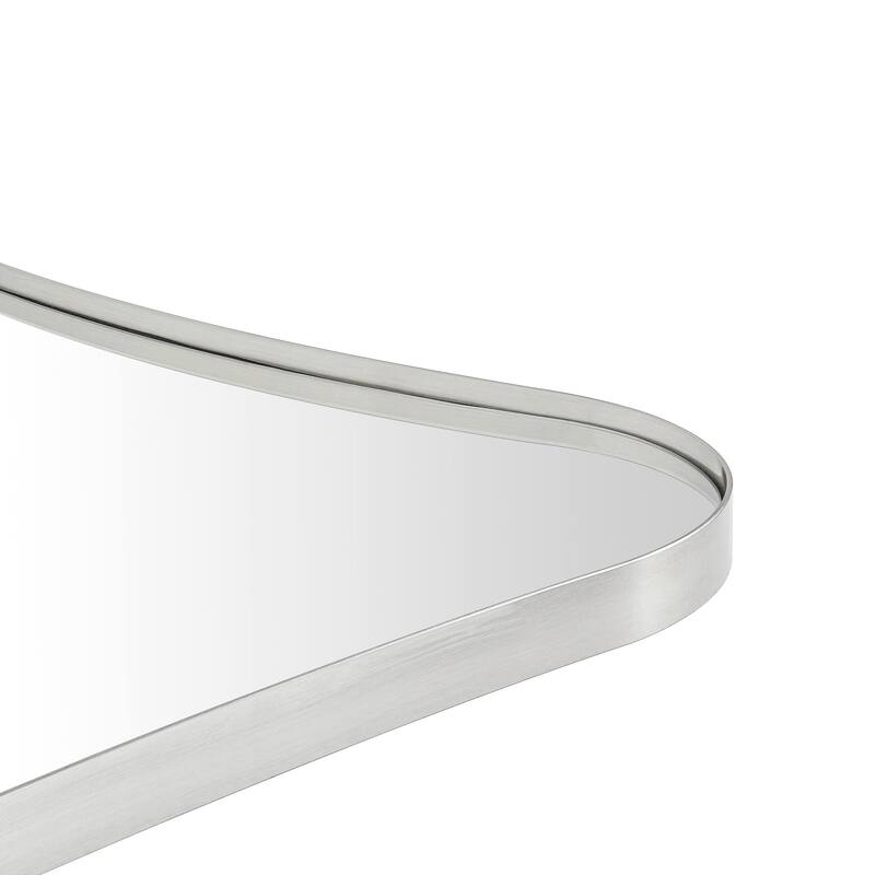 TEHOME Toini Asymmetrical Metal Wall Mirror - 20'' x 30''