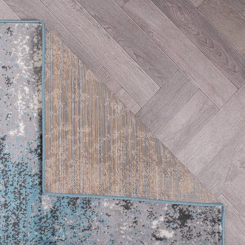 World Rug Gallery Modern Abstract Area Rug