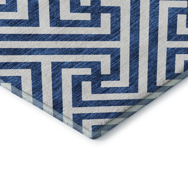 Premium Washable Super Soft Modern Geo Mayfield Rug