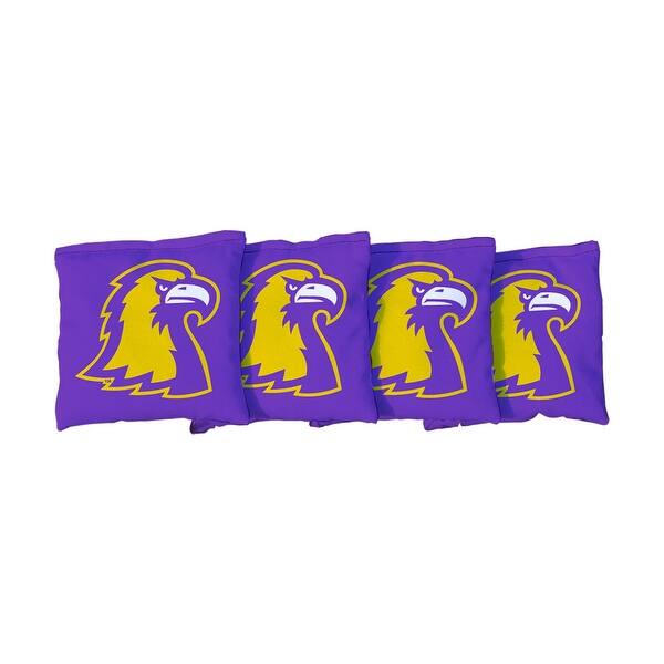 slide 2 of 3, Tennessee Tech TTU Golden Eagles Purple Cornhole Bags All-Weather Resin Filled