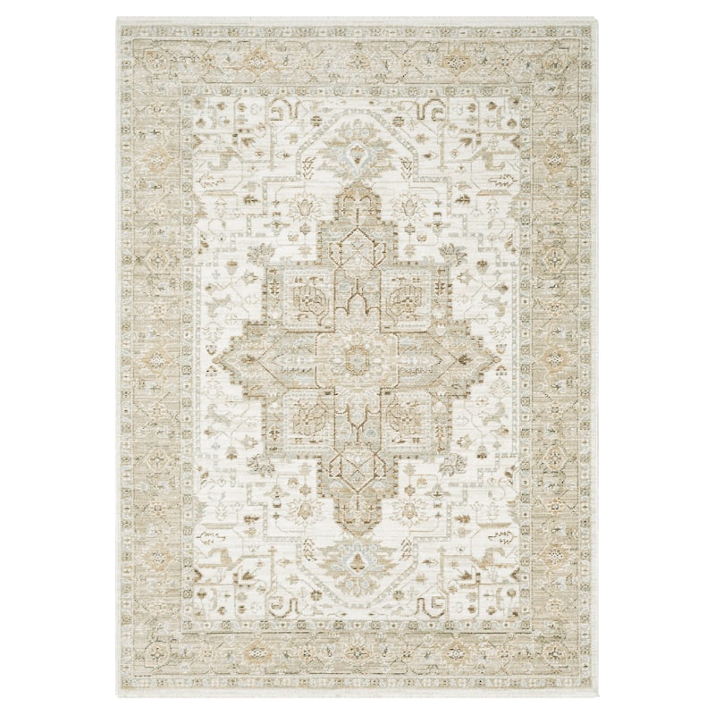 Style Haven Lucia Vintage Center Medallion Area Rug