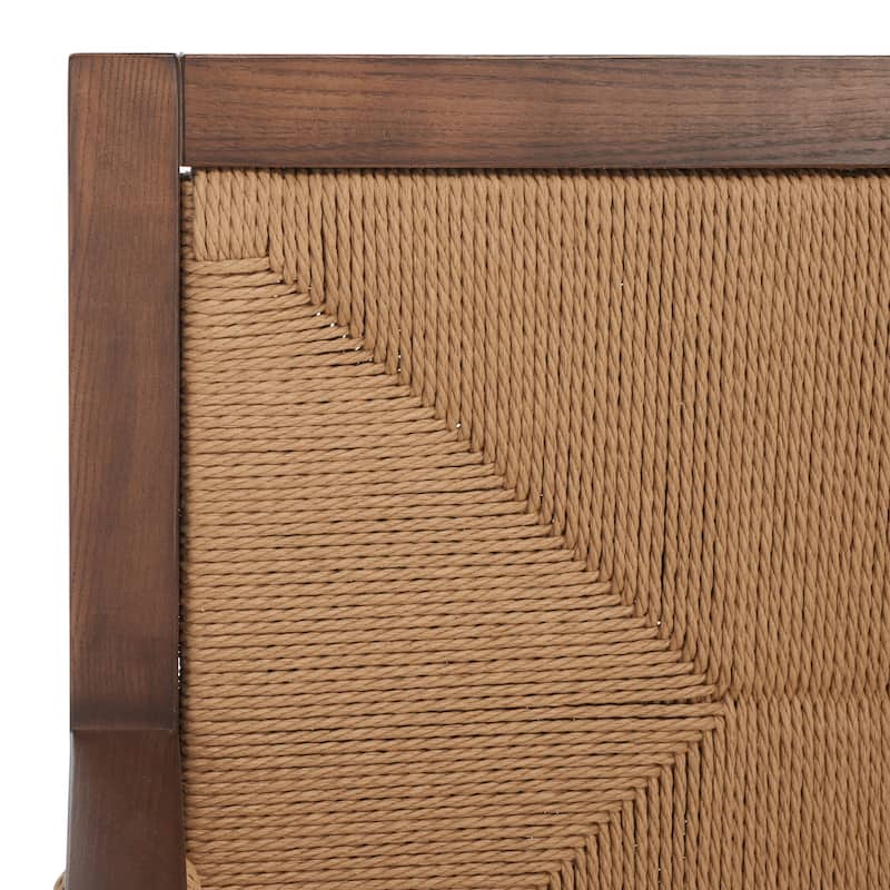 SAFAVIEH Couture Emilio Woven Accent Chair - 25 in. W x 26 in. D x 31 in. H