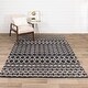 preview thumbnail 11 of 24, Nadra Geometric Indoor Area Rug 2'7" x 7' Runner - Navy