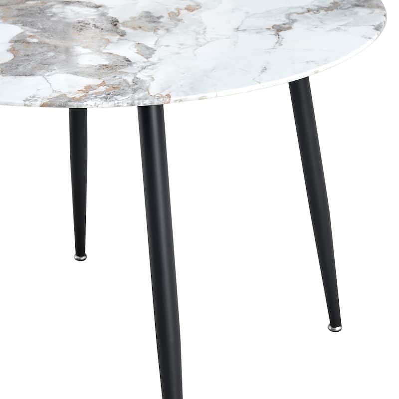 Modern Minimalist Circular Dining Table