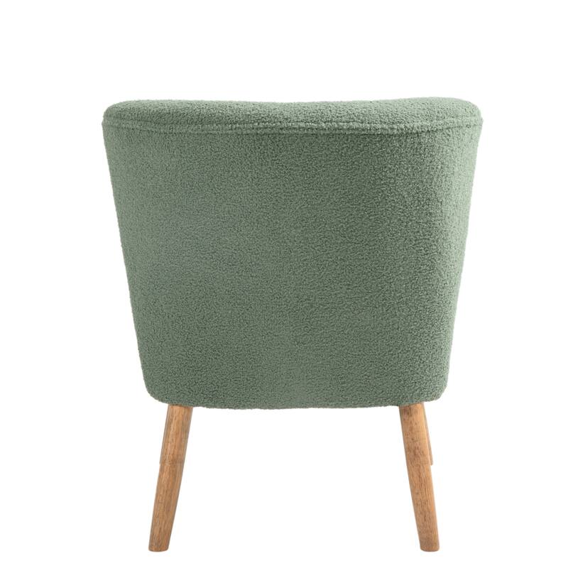 2SET Mid Century Linen Accent Chair