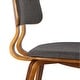 preview thumbnail 4 of 7, Carson Carrington Ladeplads Mid-century Modern Wood & Upholstered Dining Chair