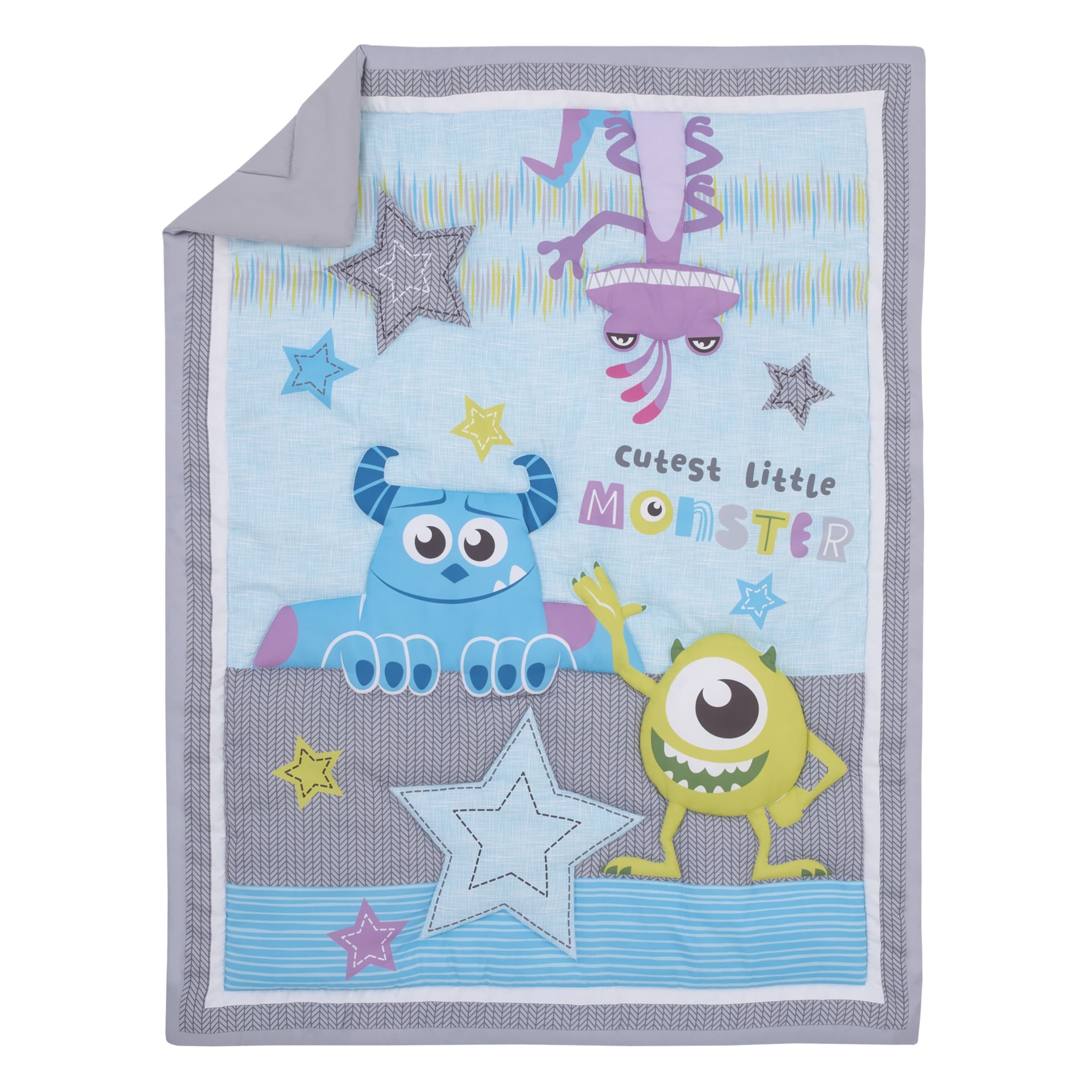 Monster crib bedding sale