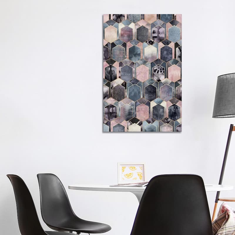 iCanvas "Art Deco Dream I" by Elisabeth Fredriksson Canvas Print - 40x26x1.5