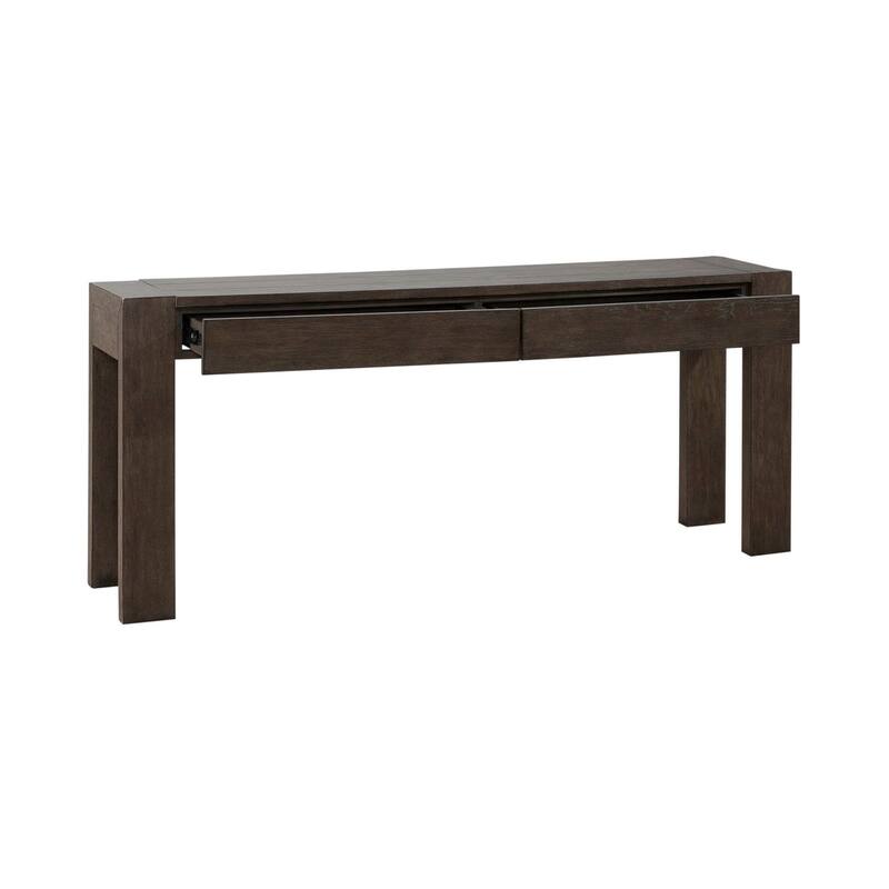 Liberty Furniture Cascade Falls Accent Console Table, Upholstered Accent Stools