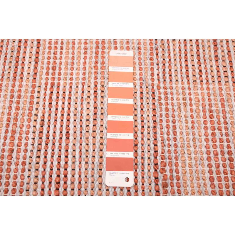 ECARPETGALLERY Braid weave Sienna Dark Copper Rug - 5'3 x 7'6