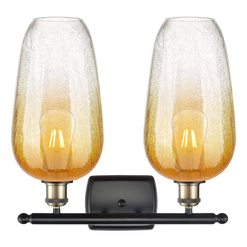 Innovations Lighting Endless Possibilities Ballston - Brookhaven Flute - 2 Light 17" Bath Vanity Light