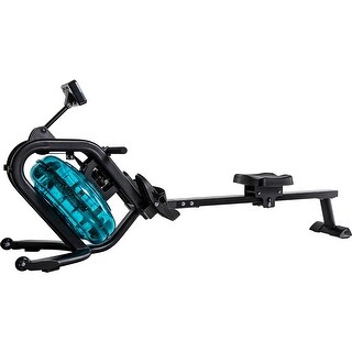Ergonomic Design Water Rowing Machine Rower with LCD Monitor for Home ...