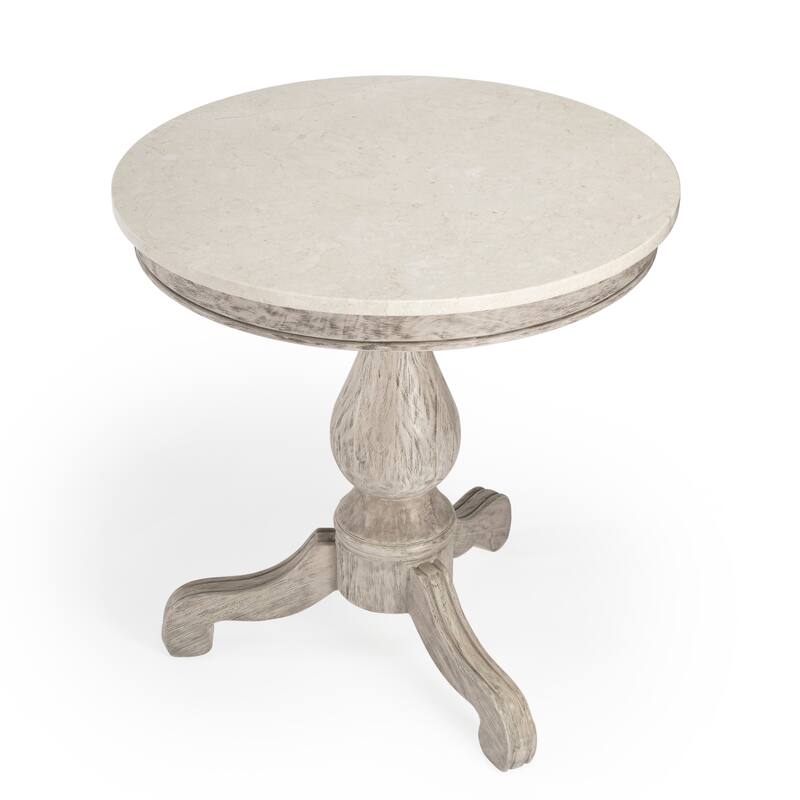 Butler Danielle Marble Accent Table - Grey