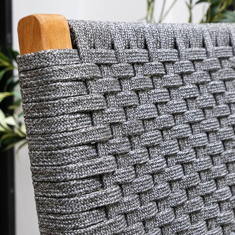 Cambridge Casual Zephyr 6-Piece Teak Patio Extendable Dining Set