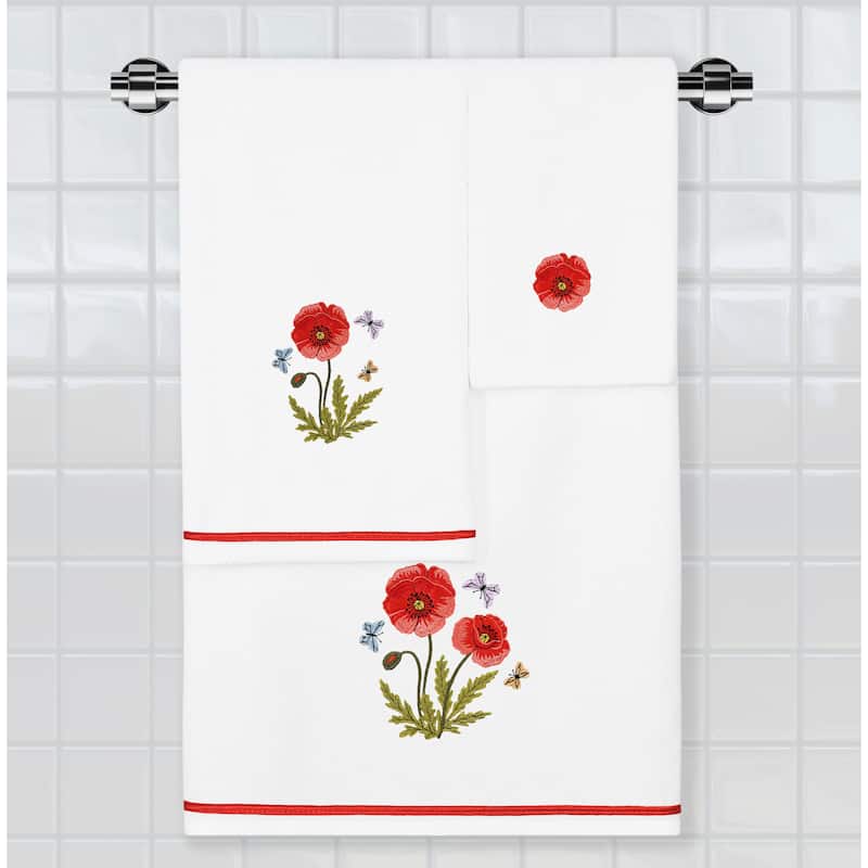 Authentic Hotel and Spa Turkish Cotton Polly 2 PC Fingertip Towel Set