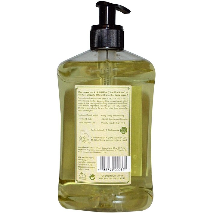 a la maison french liquid soap rosemary mint