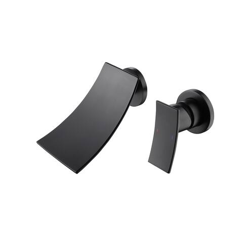 Waterfall Widespread Bathroom Sink Faucet
