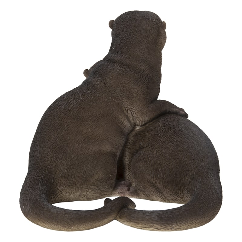 Playful Otters - Ultra Realistic Garden Statue