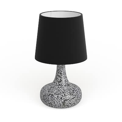 The Curated Nomad Blakey Mosaic Tiled Glass Table Lamp